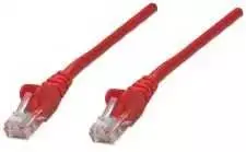 INTELLINET UTP LAN Cat6, kabelis, pleistras, 0,5m, raudonas, 342131