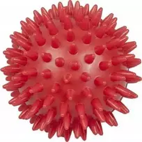 YATE Masažinis ežiukas Igel Ball su spygliais 9,2 cm raudonas