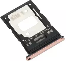 SIM kortelės laikiklis Xiaomi Mi 11 Lite 4G/5G/5G NE 2021 Peach Rožinė ORG