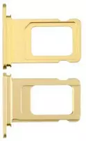 SIM kortelės laikiklis skirtas iPhone 11 Geltona ORG