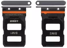 SIM kortelės laikiklis Xiaomi 12/12X Juodas ORG