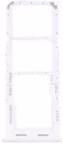 SIM kortelės laikiklis Samsung A236 A23 5G Baltas originalus (service pack)