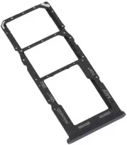 SIM kortelės laikiklis Samsung A13 5G A136 Juodas originalus (service pack)