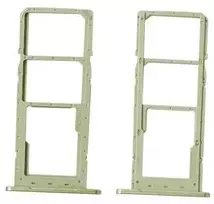 SIM kortelės laikiklis Samsung A14 4G A145 Light Žalias originalus (service pack)