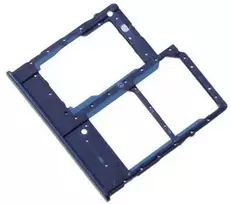 Blue SIM kortelės laikiklis Samsung A202 A20e 2019 Mėlyna originalus (service pack)