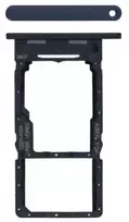 SIM kortelės laikiklis Samsung A256 A25 5G Brave Juodas originalus (service pack)