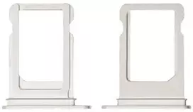 SIM kortelės laikiklis skirtas iPhone XS Max sidabrinis ORG