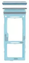 Blue SIM kortelės laikiklis Samsung A525/A526/A528/A725/A726 A52 4G/A52 5G/A52S 5G/A72 4G/A72 5G Mėlyna originalus (service pack)