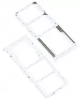 SIM kortelės laikiklis Xiaomi Redmi Note 10S Pebble Baltas ORG