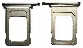 SIM kortelės laikiklis skirtas iPhone 14 Pro/14 Pro Max Gold ORG