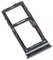 SIM kortelės laikiklis Samsung M526 M52 5G Juodas originalus (service pack)