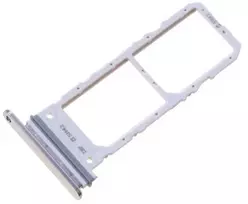 SIM kortelės laikiklis Samsung N970F Note 10 mėlynas (Aura Glow) ORG