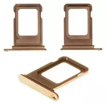 SIM kortelės laikiklis skirtas iPhone 12 Pro/12 Pro Max Gold ORG