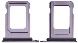 SIM kortelės laikiklis skirtas iPhone 14 Pro/14 Pro Max Deep Violetinė ORG