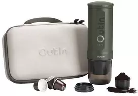 Outin Nano 7500 mAh nešiojamasis kavos virimo aparatas (žalias) + apsauginis dėklas