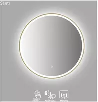 VENTO Veidrodis LED Santi 80