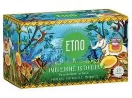 ETNO prieskoninė arbata imbierinė istorija, 20x1,5g