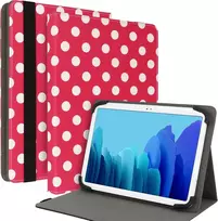 Wonder Canvas planšetės dėklas 13 colių red polka-dot