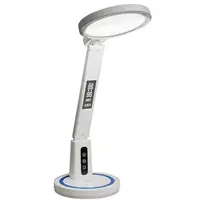 Topt Stalinis šviestuvas LED DL-02 belaidis with digitial clock baltos spalvos