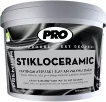 Dažai PRO STIKLOCERAMIC matiniai 10 L