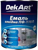 Alkidinė emalė DEKART PF-115P, vyšninė, 2.8kg