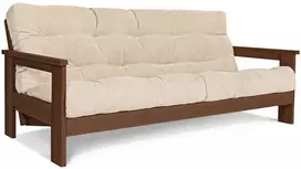 WOODMAN Sofa-lova, "MEXICO", 2.1x1.05x0.83 m, Graikinių riešutų kremas