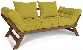 WOODMAN Sofa-lova, Allegro, 170x83 cm, Riešutų Žalias