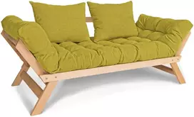 WOODMAN Sofa-lova, Allegro, 1.7x0.83x0.8 m, Žalia