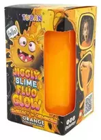 Tuban Jiggly Slime - Tamsoje švytintis gleivės - Oranžinis (430 g)