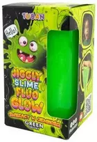 Tuban Jiggly Slime - Tamsoje švytintis gleivės - Žalios (430 g)