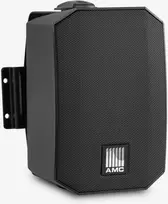 AMC VIVA4 IP sieninis garsiakalbis, juodas (RAL 9017)