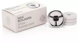 Max Benjamin Automobilio kvapų rinkinys Baltas POMEGRANATE