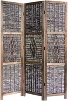 Homestyle4U Kambario pertvara, 120x2x170 cm, ruda