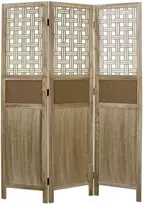 Homestyle4U Kambario pertvara, 120x1,7x170 cm, ruda