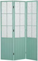 Homestyle4U Kambario pertvara, 120x2x170 cm, mėlyna