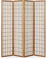 Homestyle4U Kambario pertvara, 176x2,2x175 cm, ruda