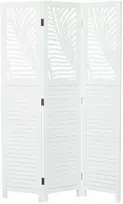 Homestyle4U Kambario pertvara, 120x2.2x170 cm, balta