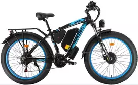 Elektrinis dviratis PHILODO H8 AWD, 26", 22Ah, mėlynas
