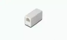 ASSMANN RJ12 6P6C Modular Coupler, unshielded, 1:1, AT-A 6/6