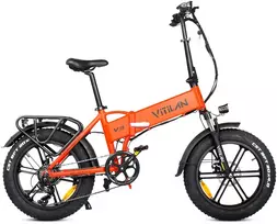 Elektrinis dviratis Vitilan V3, 20", 750W, 13Ah, oranžinis