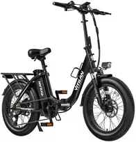 Elektrinis dviratis Vitilan U3, 20", 750W, 13Ah, juodas
