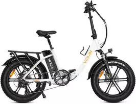 Elektrinis dviratis Vitilan U7, 20", 750W, 20Ah, baltas