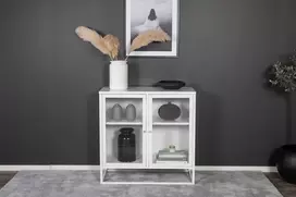 Venture Design Knygų lentyna, Bakal, 85x40x85 cm, Balta