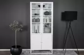 Venture Design Knygų lentyna, Bakal, 80x190 cm, Balta