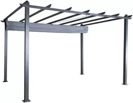 Venture Design Pergola, Lazio, 295x245x395 cm, Pilka