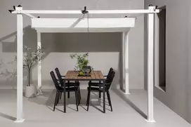 Venture Design Pergola, Lazio, 300x300x250 cm, Balta