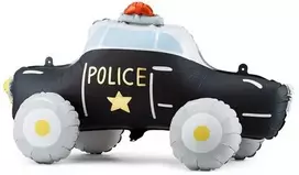 PartyDeco Pastatomas balionas Policijos mašina 90 x 41 cm