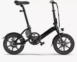 Elektrinis dviratis Fiido D3 Pro 14", 250W, juodas