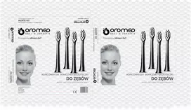 Oro-med Dantų šepetėlio Oromed ORO-SONIC PROFESSIONAL Antgaliai, juodas 4vnt