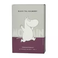 Teministeriet - Moomin Juodas Tea Mulberry - 20 arbatos pakelių